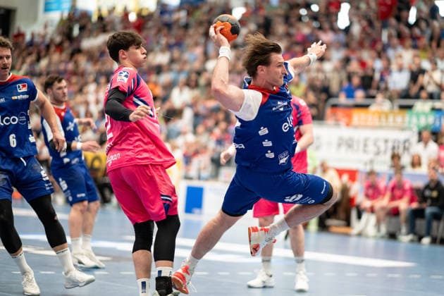 Stefan Bauer, HBW Balingen Weilstetten, 99 , HBW Balingen Weilstetten vs TSV Bayer Dormagen, Handball, 2 Bundesliga, Matchday 30, Season 2025 2026, 03 05 2026, Eibner Pressefoto Andreas Ulmer HBW Balingen Weilstetten vs TSV Bayer Dormagen, Handball, 2 Bundesliga, Matchday 30, Season 2025 2026, 03 05 2026, Balingen Copyright: xEibner-Pressefoto AndreasxUlmerx EP_AUR