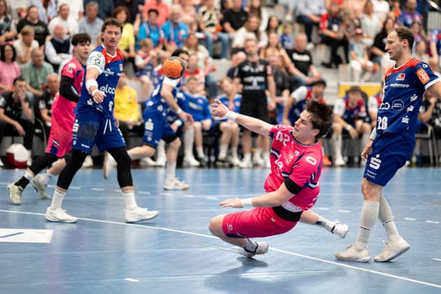 Jan Christian Schmidt TSV Bayer Dormagen, 42 HBW Balingen Weilstetten vs TSV Bayer Dormagen, Handball, 2 Bundesliga, Matchday 30, Season 2025 2026, 03 05 2026, Eibner Pressefoto Andreas Ulmer HBW Balingen Weilstetten vs TSV Bayer Dormagen, Handball, 2 Bundesliga, Matchday 30, Season 2025 2026, 03 05 2026, Balingen Copyright: xEibner-Pressefoto AndreasxUlmerx EP_AUR