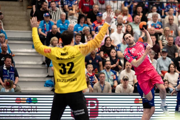 Peter Strosack, TSV Bayer Dormagen, 24 HBW Balingen Weilstetten vs TSV Bayer Dormagen, Handball, 2 Bundesliga, Matchday 30, Season 2025 2026, 03 05 2026, Eibner Pressefoto Andreas Ulmer HBW Balingen Weilstetten vs TSV Bayer Dormagen, Handball, 2 Bundesliga, Matchday 30, Season 2025 2026, 03 05 2026, Balingen Copyright: xEibner-Pressefoto AndreasxUlmerx EP_AUR