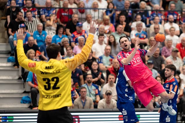 Peter Strosack, TSV Bayer Dormagen, 24 HBW Balingen Weilstetten vs TSV Bayer Dormagen, Handball, 2 Bundesliga, Matchday 30, Season 2025 2026, 03 05 2026, Eibner Pressefoto Andreas Ulmer HBW Balingen Weilstetten vs TSV Bayer Dormagen, Handball, 2 Bundesliga, Matchday 30, Season 2025 2026, 03 05 2026, Balingen Copyright: xEibner-Pressefoto AndreasxUlmerx EP_AUR