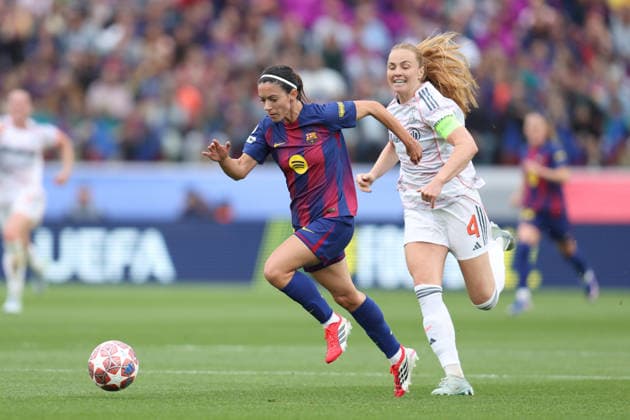 Football, Women, CL, Semi-final, FC Barcelona - FC Bayern Munich