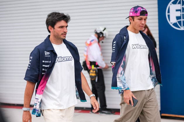 F1 - MIAMI GRAND PRIX 2026 SAINZ Carlos (spa), Williams F1 Team FW48, ALBON Alexander (tha), Williams F1 Team FW48, portrait during the Formula 1 Miami Grand Prix 2026, 4th round of the 2026 Formula One World Championship, WM, Weltmeisterschaft from May 1 to 3, 2026 on the Miami International Autodrome, in Miami Gardens, USA - Miami GardensUnited States Copyright: xDPPIx