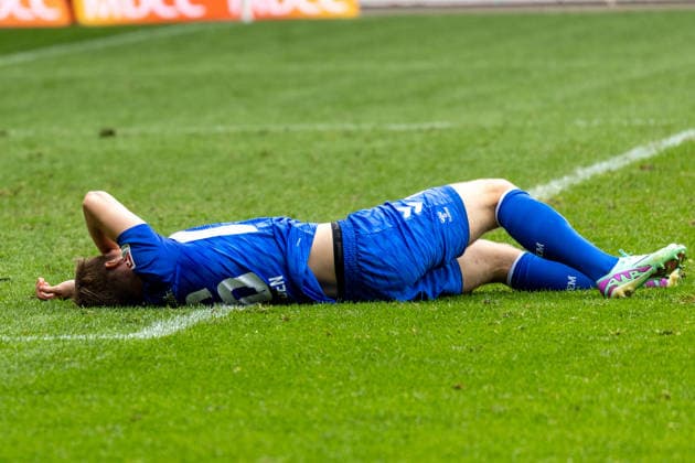Germany 2 Bundesliga, 32 Matchday, 03 05 2026, Season 2025 2026,1 FC Magdeburg vs Hertha BSC, Avnet Arena Mathisen Marcus 1 FC Magdeburg, 16 Copyright: xMichellexLukax