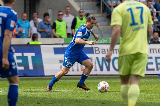 Germany 2 Bundesliga, 32 Matchday, 03 05 2026, Season 2025 2026,1 FC Magdeburg vs Hertha BSC, Avnet Arena Atik Baris 1 FC Magdeburg, 23 Copyright: xMichellexLukax