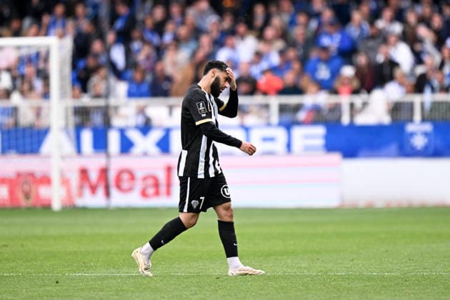 AJ Auxerre v Angers SCO - Ligue 1 McDonald s 2025 2026 07 Amine SBAI (sco) during the Ligue 1 McDonald s match between Auxerre and Angers at Stade Abbe Deschamps on May 3, 2026 in Auxerre, France. Auxerre France  Copyright: xFEPx 776348374