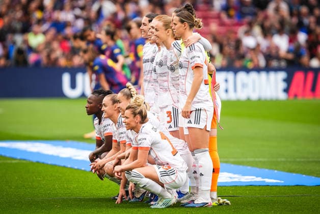 May 3, 2026, Barcelona, Spain, Spain: Team of Bayern Munich during the UEFA Women s Champions League match between FC Barcelona, Barca and FC Bayern Munich at Spotify Camp Nou Stadium on May 03, 2026 in Barcelona, Spain. Barcelona Spain - ZUMAm308 20260503_zsp_m308_001 Copyright: xMatthieuxMirvillex