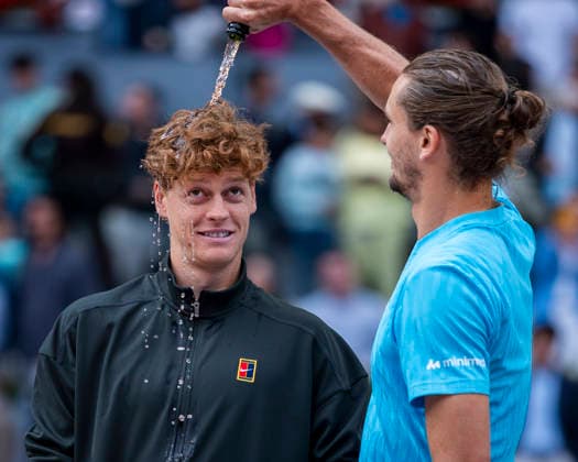 Tennis, ATP Tournament in Madrid, Final, Jannik Sinner - Alexander Zverev