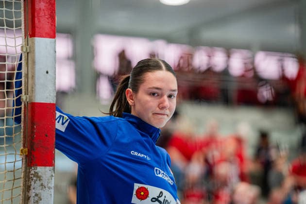 HSG Blomberg Lippe GER vs Thueringer HC GER , Handball, 1 Handball Bundesliga Women, Semifinal, Match 2, 3 5 2026, Season 2025 2026, Bad Langensalza Nuria Bucher HSG Blomberg Lippe, 21 at Aufwaermen Bad Langensalza Salza Halle Germany