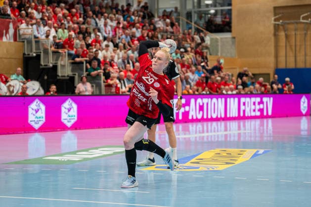 HSG Blomberg Lippe GER vs Thueringer HC GER , Handball, 1 Handball Bundesliga Women, Semifinal, Match 2, 3 5 2026, Season 2025 2026, Bad Langensalza Johanna Reichert Thueringer HC, 29 in goal Bad Langensalza Salza Halle Germany