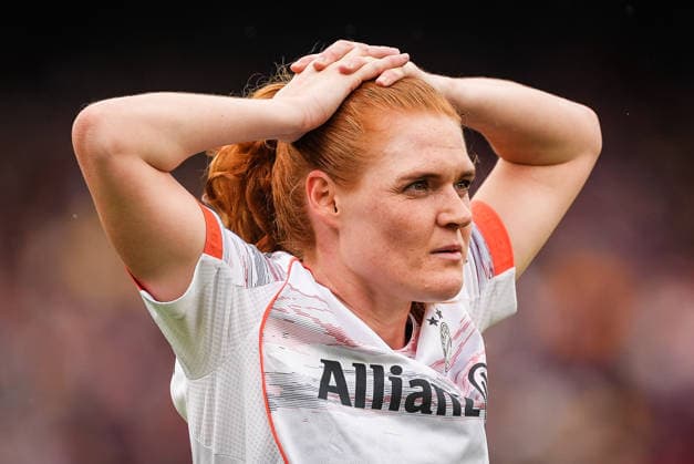 May 3, 2026, Barcelona, Spain, Spain: Stine BALLISAGER of Bayern Munich looks dejected during the UEFA Women s Champions League match between FC Barcelona, Barca and FC Bayern Munich at Spotify Camp Nou Stadium on May 03, 2026 in Barcelona, Spain. Barcelona Spain - ZUMAm308 20260503_zsp_m308_033 Copyright: xMatthieuxMirvillex