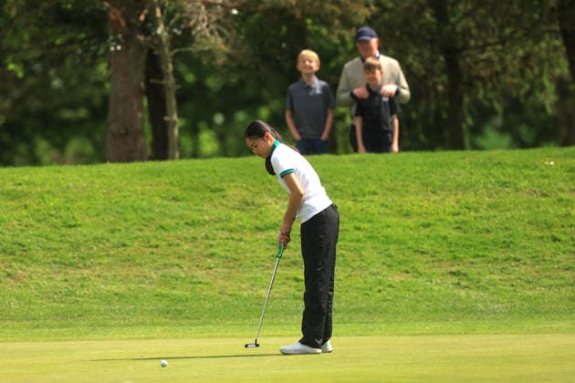 REPRO FREE *PRESS RELEASE NO REPRODUCTION FEE* EDITORIAL USE ONLY Flogas Irish Girl s Amateur Open, Corrstown Golf Club, Dublin, 3 5 2026 Elsa Chen Elsa Chen 3 5 2026  Copyright: x INPHO BryanxKeanex BK1_2694 copy