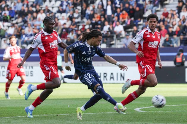 FOOTBALL : Paris FC Vs Brest - Ligue 1 - 03 05 2026 Luca Koleosho (Paris FC) ParisFrance  Copyright: xMichaelxBaucherx
