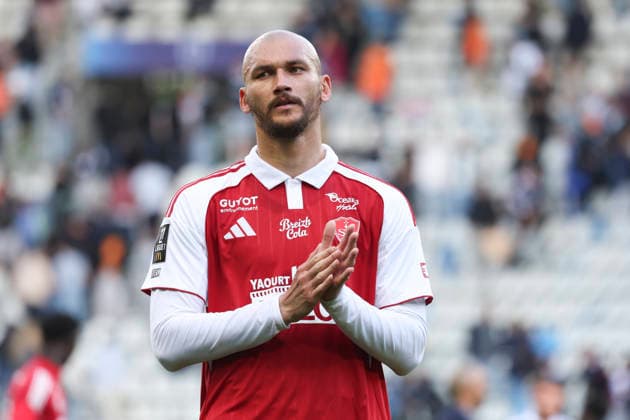 FOOTBALL : Paris FC Vs Brest - Ligue 1 - 03 05 2026 Ludovic Ajorque (Brest) ParisFrance  Copyright: xMichaelxBaucherx