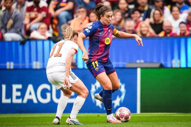 May 3, 2026, Barcelona, Spain, Spain: Alexia PUTELLAS of Barcelona during the UEFA Women s Champions League match between FC Barcelona, Barca and FC Bayern Munich at Spotify Camp Nou Stadium on May 03, 2026 in Barcelona, Spain. FC Barcelona V FC Bayern Munich - UEFA Women s Champions League  - ZUMAm308 20260503_zsp_m308_028 Copyright: xMatthieuxMirvillex