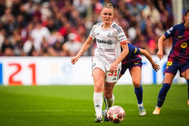 May 3, 2026, Barcelona, Spain, Spain: Georgia STANWAY of Bayern Munich looks dejected during the UEFA Women s Champions League match between FC Barcelona, Barca and FC Bayern Munich at Spotify Camp Nou Stadium on May 03, 2026 in Barcelona, Spain. FC Barcelona V FC Bayern Munich - UEFA Women s Champions League  - ZUMAm308 20260503_zsp_m308_037 Copyright: xMatthieuxMirvillex