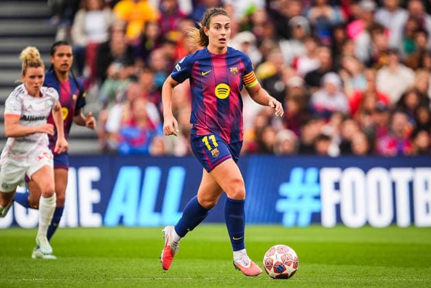 May 3, 2026, Barcelona, Spain, Spain: Alexia PUTELLAS of Barcelona during the UEFA Women s Champions League match between FC Barcelona, Barca and FC Bayern Munich at Spotify Camp Nou Stadium on May 03, 2026 in Barcelona, Spain. FC Barcelona V FC Bayern Munich - UEFA Women s Champions League  - ZUMAm308 20260503_zsp_m308_038 Copyright: xMatthieuxMirvillex