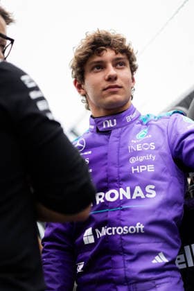 F1 - MIAMI GRAND PRIX 2026 KIMI ANTONELLI Andrea (ita), Mercedes AMG F1 Team W16, portrait during the Formula 1 Miami Grand Prix 2026, 4th round of the 2026 Formula One World Championship, WM, Weltmeisterschaft from May 1 to 3, 2026 on the Miami International Autodrome, in Miami Gardens, USA - Miami GardensUnited States  Copyright: xAndrÃ xFerreirax