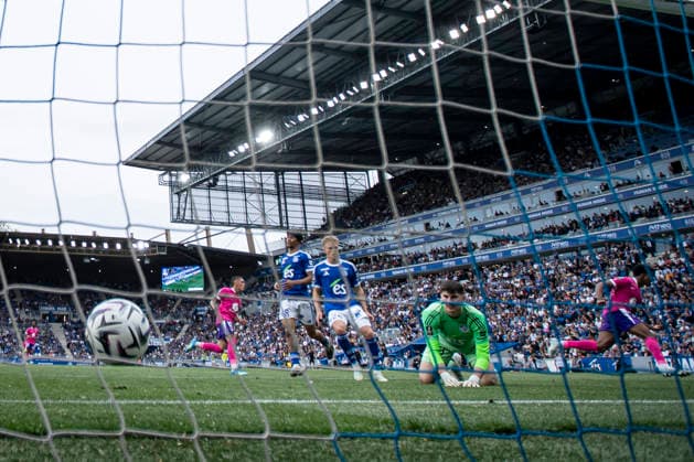 FOOTBALL : Racing de Strasbourg vs Toulouse FC - ligue 1 - Strasbourg - 03 05 2026 Dayann Methalie 24 (Toulouse FC) but  Copyright: xElyxandroxCEGARRAx
