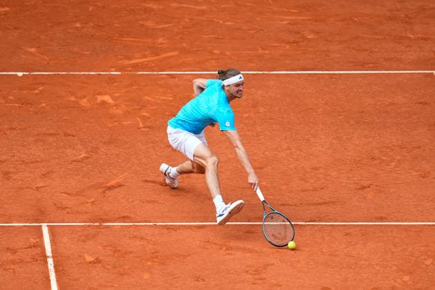 May 3, 2026, Madrid, Madrid, Spain: Alexander Zverev of Germany plays against Jannik Sinner of Italy during the Men s Singles Final of Mutua Madrid Open 2026 at La Caja Magica on May 03, 2026 in Madrid, Spain. Mutua Madrid Open 2026 - Day 14  - ZUMAa181 20260503_zaa_a181_346 Copyright: xDennisxAgyemanx