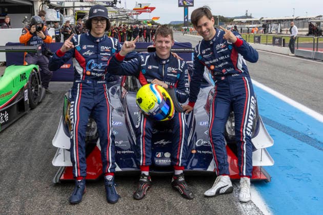 AUTOMOBILE : Course ELMS 4 Heures du Castellet - 03 05 2026 22 United Autosports (GBR) Oreca 07 Gibson (LMP2) driven by Griffin Peebles (AUS) GrÃ goire Saucy (SUI) Benjamin Hanley (GBR), won the LMP2 class at the second round of the European Le Mans Series at the Circuit Paul Ricard on May 3, 2026, in Le Castellet, France (FRA). PAUL RICARD CIRCUITFrance  Copyright: xMPSxAGENCYx