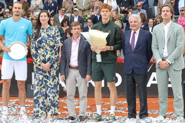 TENNIS : Finale hommes - Madrid 2026 - ATP, Tennis Herren - 03 05 2026 Tennis - Madrid 2026 - ATP - WTA, Tennis Damen - 03 05 2026 - Jannik Sinner vs Alexander Zverev MadridSpain  Copyright: xccx