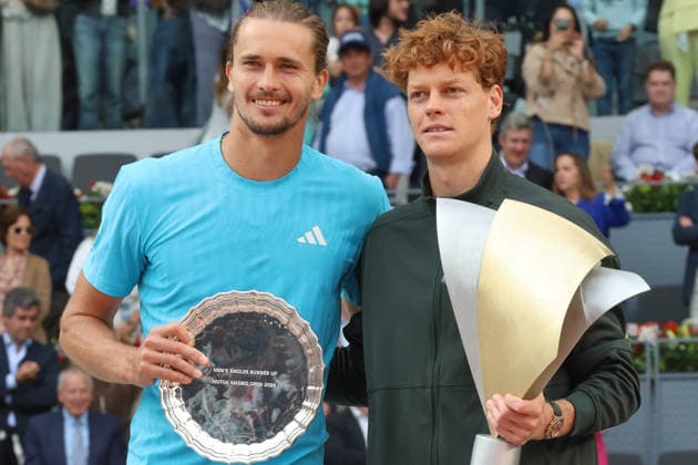 TENNIS : Finale hommes - Madrid 2026 - ATP, Tennis Herren - 03 05 2026 Tennis - Madrid 2026 - ATP - WTA, Tennis Damen - 03 05 2026 - Jannik Sinner vs Alexander Zverev MadridSpain  Copyright: xccx