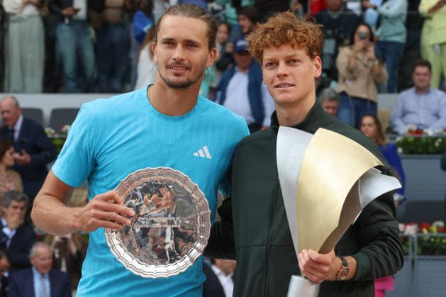 TENNIS : Finale hommes - Madrid 2026 - ATP, Tennis Herren - 03 05 2026 Tennis - Madrid 2026 - ATP - WTA, Tennis Damen - 03 05 2026 - Jannik Sinner vs Alexander Zverev MadridSpain  Copyright: xccx