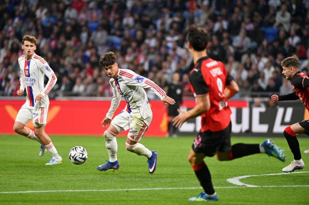 Olympique Lyonnais v Stade Rennais FC - Ligue 1 McDonald s 2025 2026 17 Afonso MOREIRA (ol) during the Ligue 1 McDonald s match between Lyon and Rennes at Groupama Stadium on May 3, 2026 in Lyon, France. Lyon France  Copyright: xFEPx 776348379