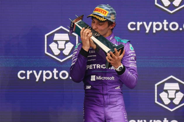 Formula 1 Crypto.com Miami Grand Prix 2026 Kimi Antonelli (ITA), Mercedes-AMG Petronas F1 Team, F1 W17 during Formula 1 Crypto.com Miami Grand Prix Race Winner 2026. on May 3., 2026 in Miami, United States Of America Zsombor Toth Miami Miami International Autodrome Florida United States Of America