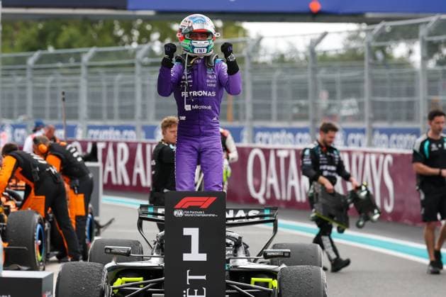 Winner, Winner, Kimi Antonelli Mercedes AMG Petronas 12 , Grand Prix of Miami, Motorsport, Men, Formula 1, Race, 03 05 2026 Miami Florida USA Copyright: xkolbert-press ChristianxKolbertx