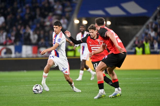 Olympique Lyonnais v Stade Rennais FC - Ligue 1 McDonald s 2025 2026 44 Khalis MERAH (ol) during the Ligue 1 McDonald s match between Lyon and Rennes at Groupama Stadium on May 3, 2026 in Lyon, France. Lyon France  Copyright: xFEPx 776348379