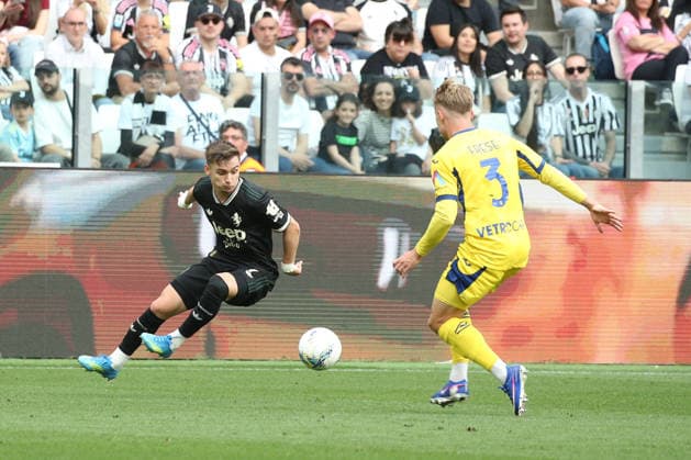 CALCIO - Serie A - Juventus FC vs Hellas Verona FC Francisco Fernandes da Conceicao (Juventus FC) in action during Juventus FC vs Hellas Verona FC, Italian soccer Serie A match in Turin, Italy, May 03 2026 Turin Italy  Copyright: xIPAxSport ABACAx
