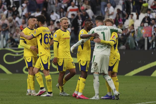 during Juventus FC vs Hellas Verona, 35Â° Serie A Enilive 2025-26 game at Alianz stadium in Torino (TO), Italy, on May 03, 2026.  Copyright: xDavidexCasentini IPAxSportx xipa-agency.netx xx IPA_74416036 IPA_Agency_IPA74416036