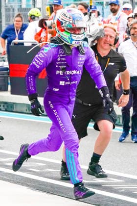 May 3, 2026, Miami Gardens, Florida, USA: Kimi Antonelli (ITA) of Mercedes-AMG Petronas Formula One Team celebrates winning the 2026 Formula 1 Crypto.com Miami Grand Prix at the Miami International Autodrome. Miami Gardens USA - ZUMAw109 20260503_fap_w109_002 Copyright: xDebbyxWongx