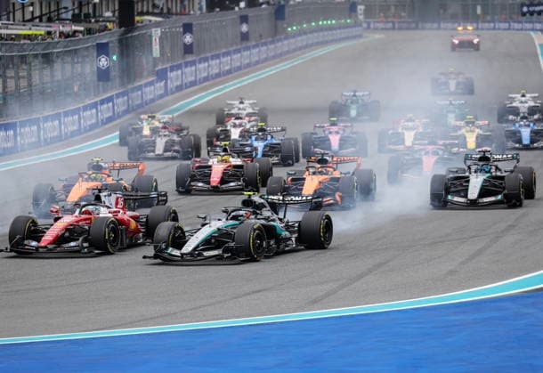 Formula One Miami Grand Prix - Race Drivers start the Formula 1 Miami Grand Prix at the Miami International Autodrome in Miami Gardens, Florida, USA, 03 May 2026. MIAMI GARDENS United States  Copyright: xCRISTOBALxHERRERA-ULASHKEVICHx