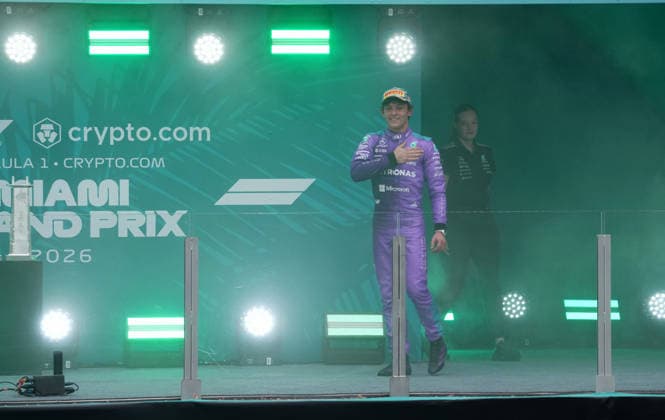Formula 1 Crypto com Miami Grand Prix 2026 03 05 2026, Miami International Autodrome, Miami, Formula 1 Crypto com Miami Grand Prix 2026 ,in the picture winner Andrea Kimi Antonelli ITA , Mercedes AMG Petronas Formula One Team nordphotoxGmbHx xBratic nph00250