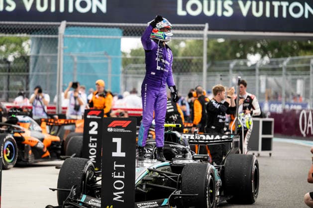 F1 - MIAMI GRAND PRIX 2026 KIMI ANTONELLI Andrea (ita), Mercedes AMG F1 Team W16, portrait during the Formula 1 Miami Grand Prix 2026, 4th round of the 2026 Formula One World Championship, WM, Weltmeisterschaft from May 1 to 3, 2026 on the Miami International Autodrome, in Miami Gardens, USA - Miami GardensUnited States  Copyright: xCharlyxLopezx
