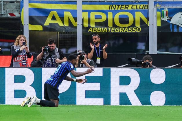FC Internazionale vs Parma Calcio 1913 Serie A 2025 26 03 05 2026 Marcus Thuram of FC Internazionale celebrates after scoring a goal during Serie A 2025 26 football match between FC Internazionale and Parma Calcio 1913 at San Siro Stadium in Milan, Italy Copyright: xBEAUTIFULxSPORTS Carabellix