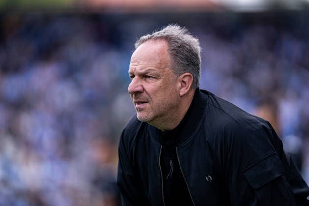 Odense BK v Silkeborg IF, 3F Superliga football, Odense, Denmark Odense, Denmark. 03rd, May 2026. Head coach Alexander Zorniger of Odense BK seen during the 3F Superliga match between Odense BK and Silkeborg IF at Nature Energy Park in Odense. Denmark, Odense  Copyright: xGonzalesxPhoto KentxRasmussenx