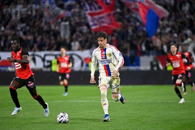 Olympique Lyonnais v Stade Rennais FC - Ligue 1 McDonald s 2025 2026 17 Afonso MOREIRA (ol) during the Ligue 1 McDonald s match between Lyon and Rennes at Groupama Stadium on May 3, 2026 in Lyon, France. Lyon France  Copyright: xFEPx 776348379