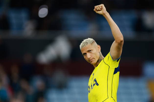 Premier League 2025 26 Aston Villa v Tottenham Hotspur Villa Park 03.05.2026 Richarlison of Tottenham Hotspur Premier League 2025 26 Aston Villa v Tottenham Hotspur Villa Park 03.05.2026 Photograph By Marc Aspland The Times  Copyright: xMarcxAsplandx NINTCHDBPICT001078083738