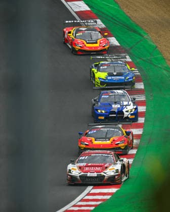 WEST KINGSDOWN, ENGLAND - MAY 03: Race 2 at the GT World Challenge Europe Sprint (GTWCEU) in Brands Hatch.  Copyright: xYaroslavxDunkax xSPPx Sportspressphoto_SPR141292