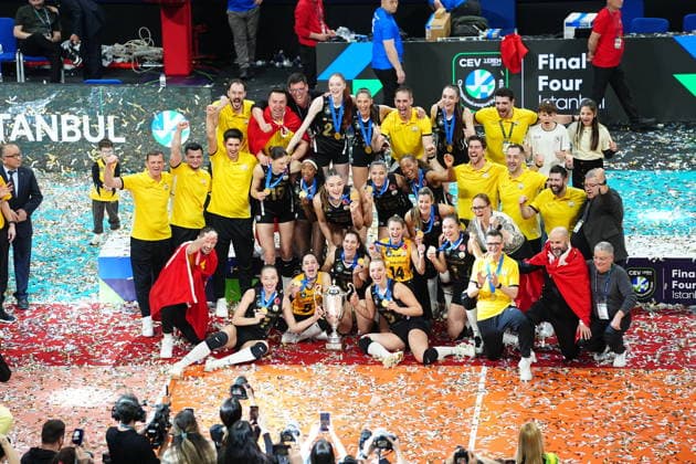Volleyball, Women, CL, Final, Winner Vakifbank Istanbul