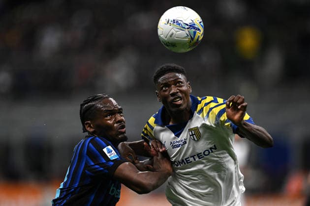 Mg Milano 03 05 2026 - campionato di calcio serie A Inter-Parma foto Matteo Gribaudi Image nella foto: Abdoulaye Ndiaye-Ange Yaon Bonny 