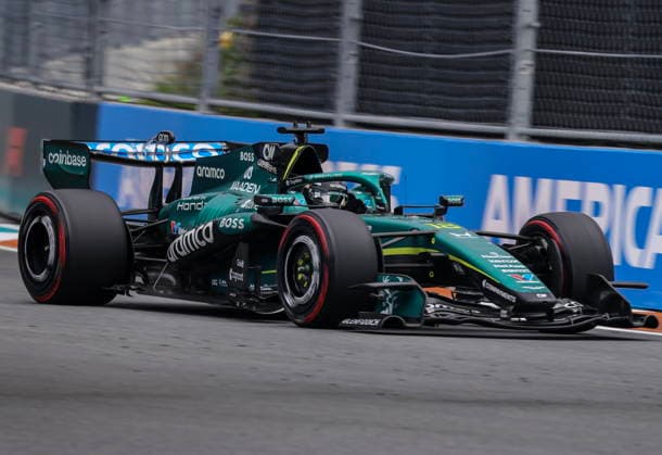 Formula One Miami Grand Prix - Race Aston Martin driver Lance Stroll of Canada competes in the Formula 1 Miami Grand Prix at the Miami International Autodrome in Miami Gardens, Florida, USA, 03 May 2026. MIAMI GARDENS United States  Copyright: xCRISTOBALxHERRERA-ULASHKEVICHx