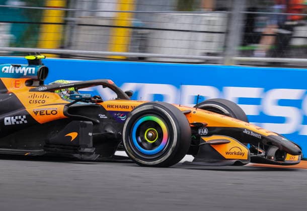 Formula One Miami Grand Prix - Race McLaren driver Lando Norris of Britain competes in the Formula 1 Miami Grand Prix at the Miami International Autodrome in Miami Gardens, Florida, USA, 03 May 2026. MIAMI GARDENS United States  Copyright: xCRISTOBALxHERRERA-ULASHKEVICHx