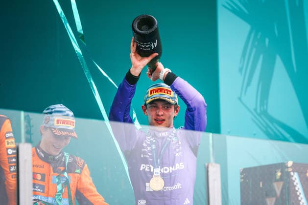 Formula 1, GP Miami, winner Andrea Kimi Antonelli was not allowed to celebrate victory with champagne