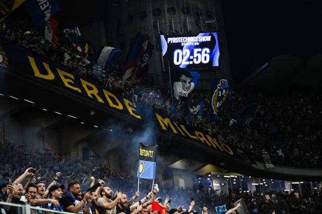 CALCIO - Serie A - Inter - FC Internazionale vs Parma Calcio Inter supporters are celebrating the club s 21th Scudetto after the Italian Serie A football match between Inter FC Internazionale and Parma Calcio 1913 on 3 of May 2026 at Giuseppe Meazza San Siro Siro stadium in Milan, Italy. Credit: Tiziano Ballabio Milan Italy  Copyright: xIPAxSport ABACAx