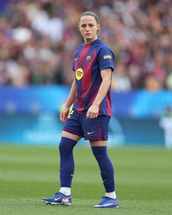 BARCELONA, SPAIN, MAY 3: Ona Battle (22 FC Barcelona, Barca during the UEFA Womens Champions League match between FC Barcelona and Bayern Munich at Spotify Camp Nou on May 3rd, 2026 in Barcelona, Spain (Photo by Alexander Canillas Sports Press Photo)  Copyright: xAlexanderxCanillas SPPx Sportspressphoto_SPR141647