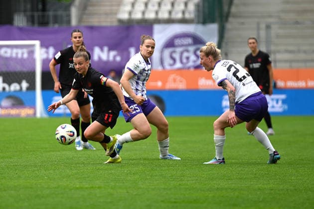 Kristin Kögel Google Pixel Frauen Bundesliga SGS Essen Bayer Leverkusen 05 03 2026 Kristin Kögel Bayer Leverkusen , Google Pixel Frauen Bundesliga, 24 Matchday, SGS Essen vs Bayer Leverkusen on May 03, 2026 at Stadion an der Hafenstraße, Essen